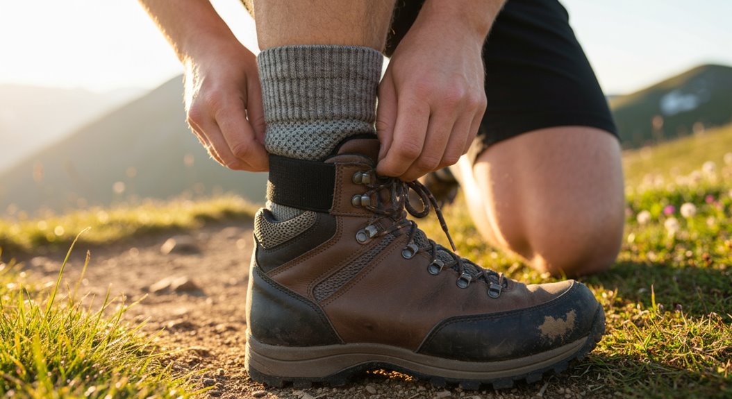 feuchtigkeitsableitende Doppel-Lagen-Socken