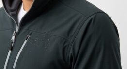 Outdoorjacke Leistungsstoffe