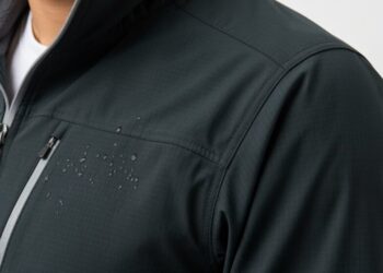 Outdoorjacke Leistungsstoffe