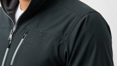 Outdoorjacke Leistungsstoffe