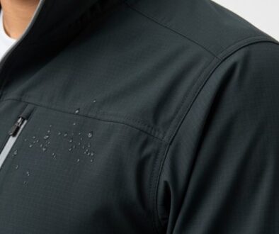 Outdoorjacke Leistungsstoffe