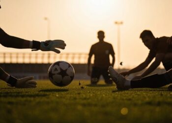 Elfmeterschießen Drucktraining