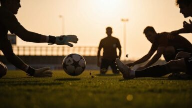 Elfmeterschießen Drucktraining