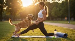 haustierbetriebene canine Fitnessroutinen