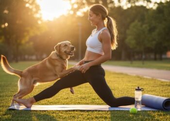 haustierbetriebene canine Fitnessroutinen