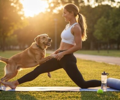 haustierbetriebene canine Fitnessroutinen