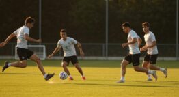 präzise Flankentrainingseinheiten für Fußball