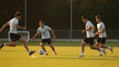 präzise Flankentrainingseinheiten für Fußball