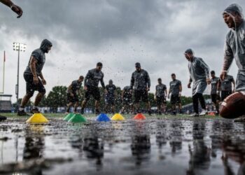 regenfeste Fußballtraining-Übungen