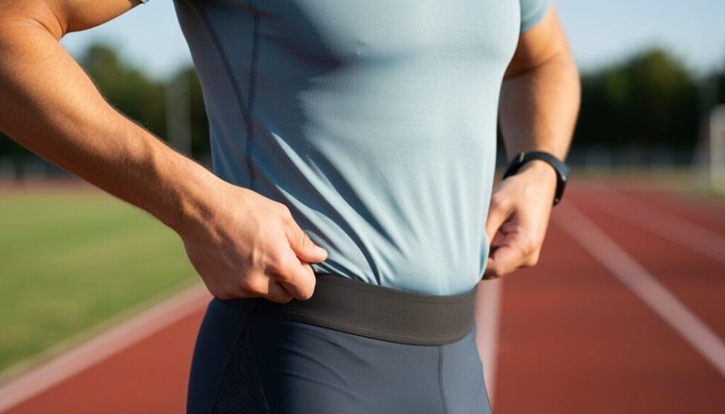 Größenetiketten für Sportbekleidung lesen