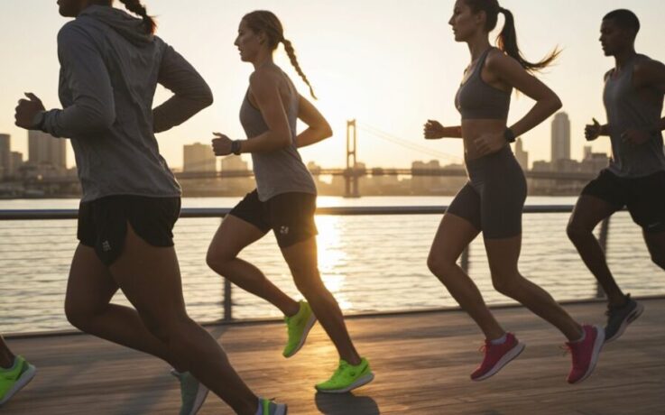 Lauf- und Fitnessbekleidungs-Trends