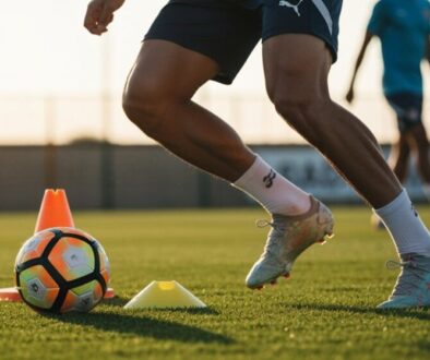 Fußball Dribbelübungen Perfektionierung der Ballkontrolle