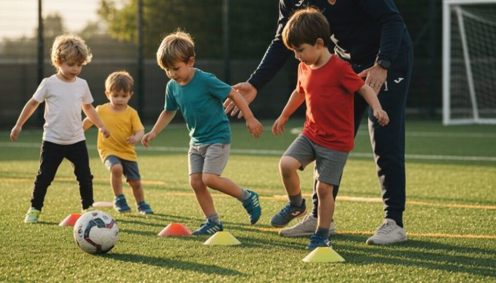 Fußball U7 Koordinationsentwicklung
