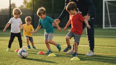 Fußball U7 Koordinationsentwicklung