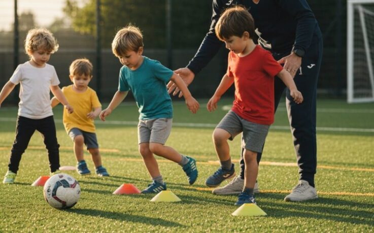 Fußball U7 Koordinationsentwicklung