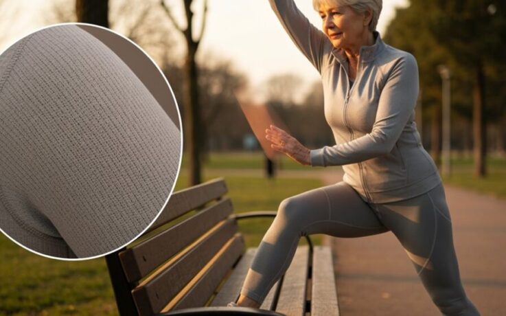 dehnbare Sportbekleidung für Senioren