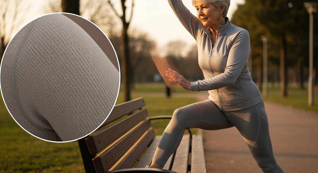 dehnbare Sportbekleidung für Senioren