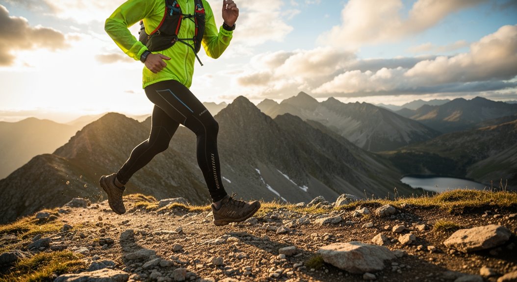Gelände- und wetterangepasste Trailbekleidung
