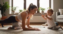 zeitersparende Workouts mit Kleinkindern