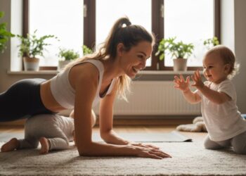 zeitersparende Workouts mit Kleinkindern