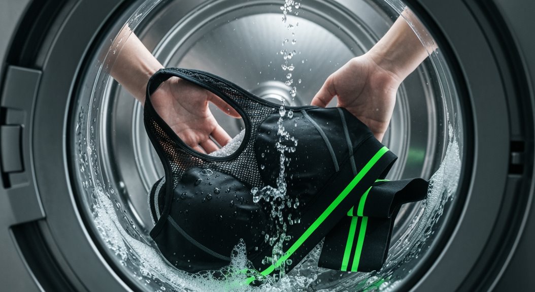 Sportbekleidung für Langlebigkeit waschen
