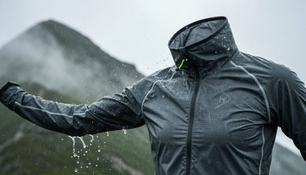 wasserdichte Trailrunning-Jacke