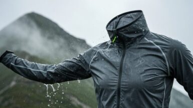 wasserdichte Trailrunning-Jacke