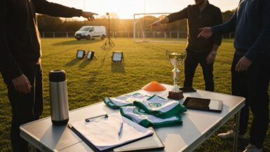 Wochenend-Fußballturnier-Planung