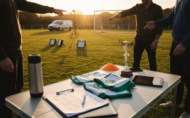 Wochenend-Fußballturnier-Planung