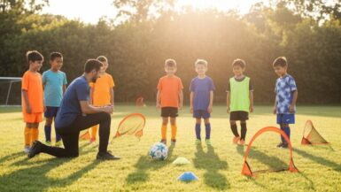 Jugendfußball Spaß Fähigkeitsentwicklung