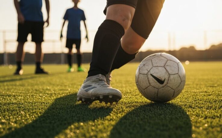 Jugendfußballtechnik wird entscheidend
